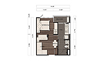 One Bedroom - (A2C)-30.9 SQ.M.