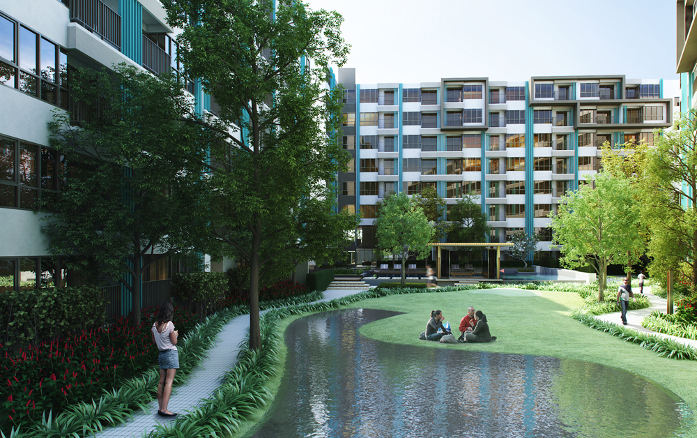 Centrio Condominium Phuket, Project Overview, Private Garden