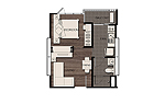 One Bedroom - (A2G)-30.85 SQ.M.